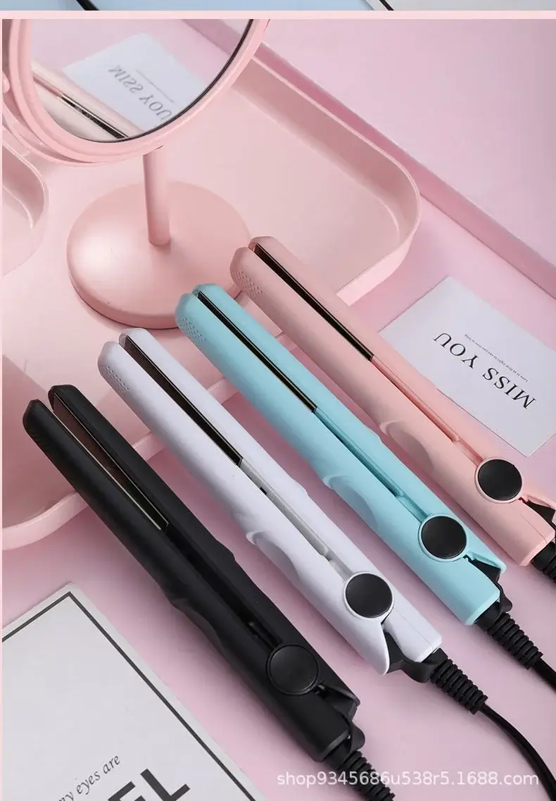 Mini Dual-Purpose Hair Straightener & Curler White — feature 25