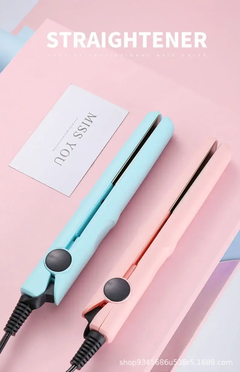 Mini Dual-Purpose Hair Straightener & Curler White — feature 6
