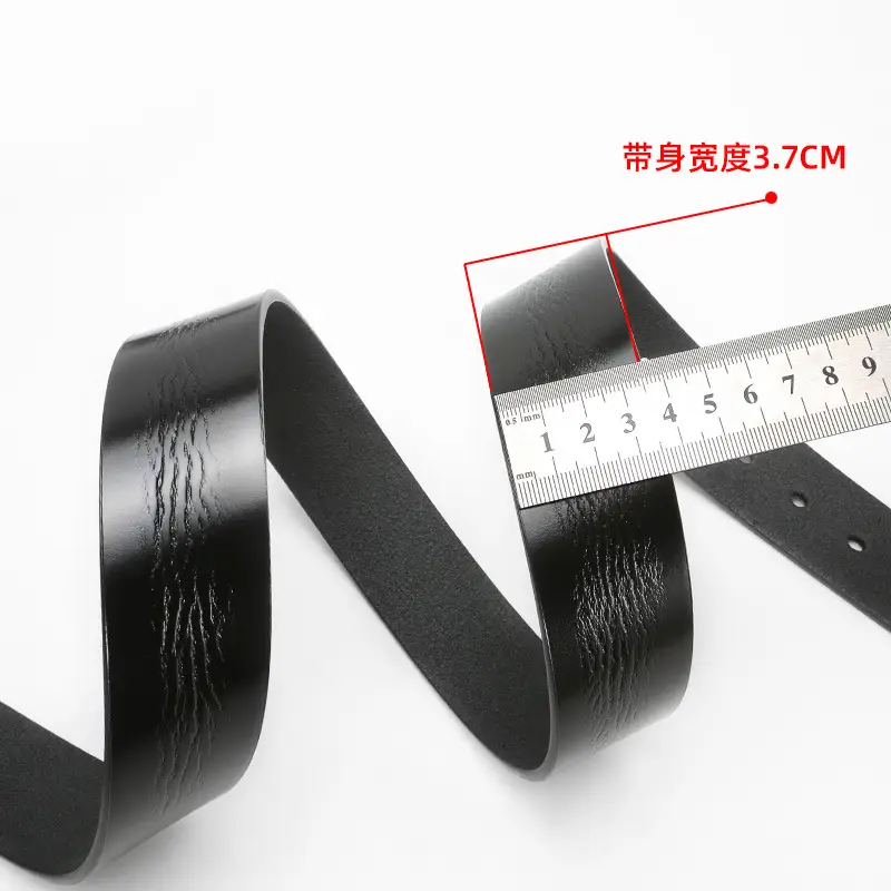 Cross-border Men's Belt with Joker Buckle, Leather Strap, 4 Colors - Image 6