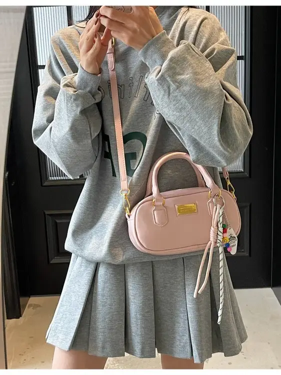 Pink Crossbody Bag for Women 2026 Spring Summer - Image 6