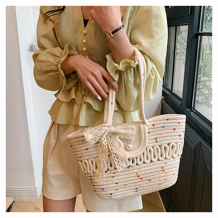 2026 Summer Straw Woven Tote Bag Large Capacity — feature 20