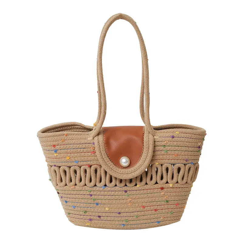 2026 Summer Straw Woven Tote Bag Large Capacity