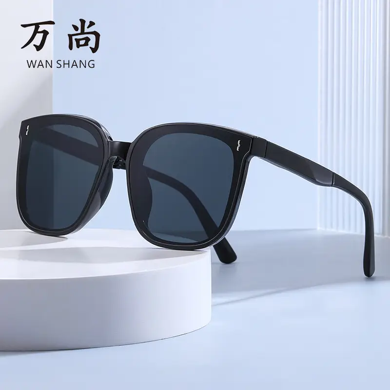New Folding Sunglasses Anti-UV Large Frame Polarized - Image 4