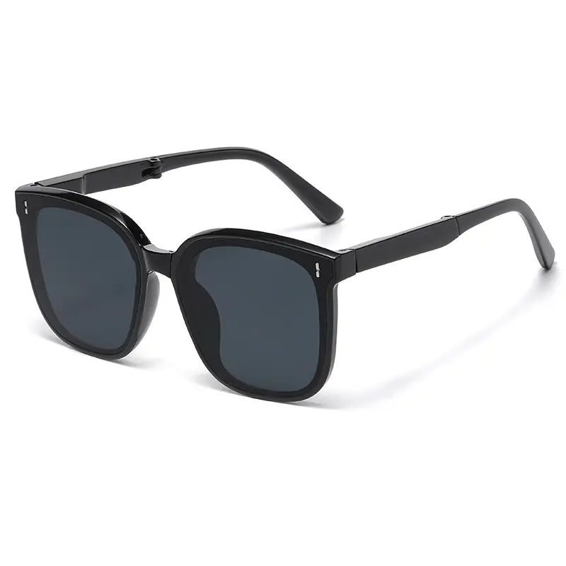 New Folding Sunglasses Anti-UV Large Frame Polarized - Image 5