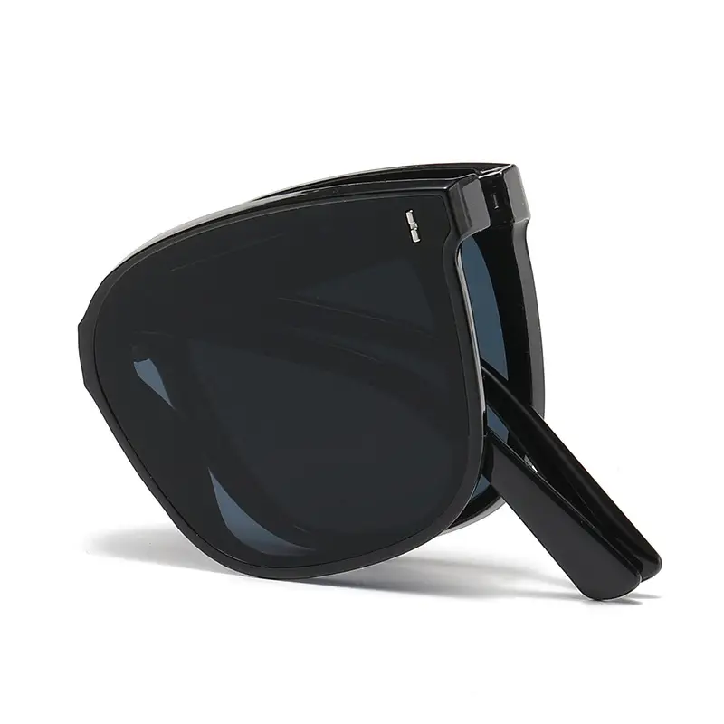 New Folding Sunglasses Anti-UV Large Frame Polarized - Image 6