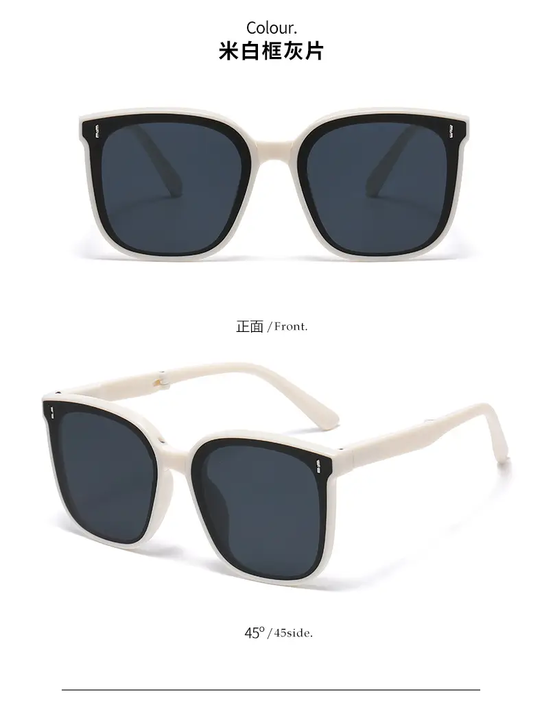 New Folding Sunglasses Anti-UV Large Frame Polarized β feature 11