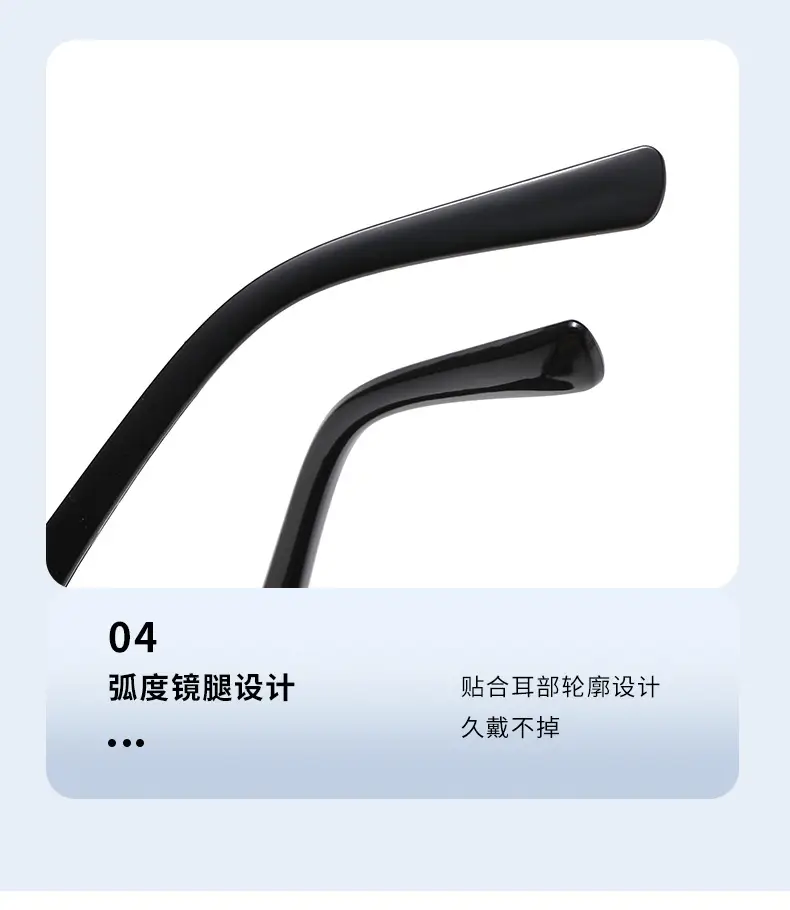 New Folding Sunglasses Anti-UV Large Frame Polarized β feature 9