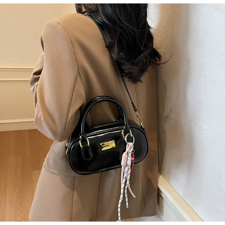 Women's Pink Crossbody Bowling Bag 2025 New Spring Summer — feature 19