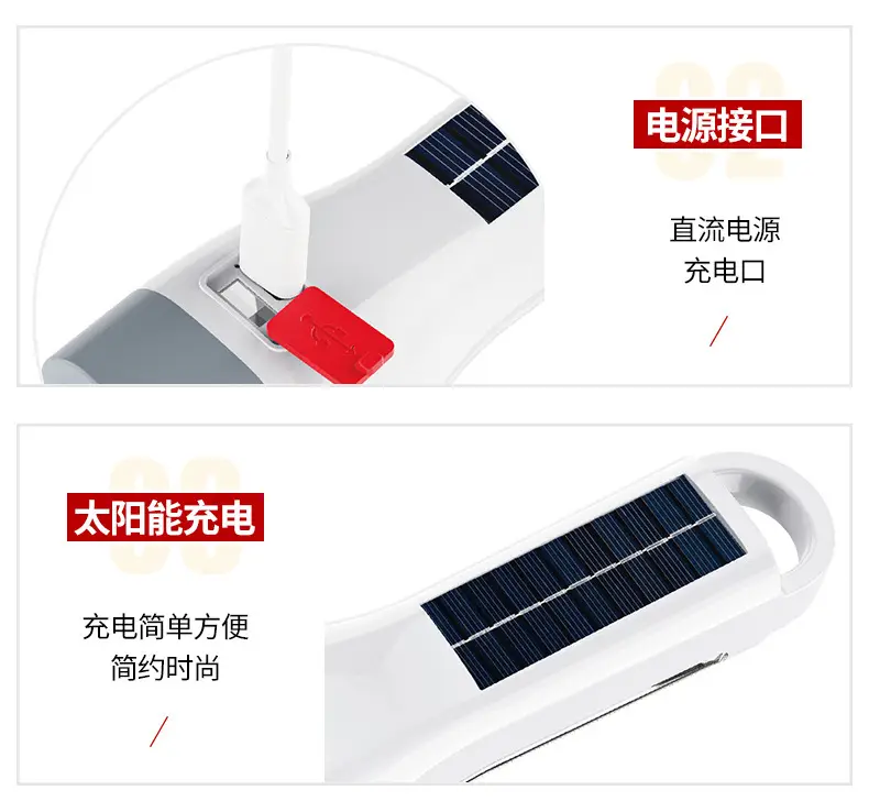Rechargeable LED Flashlight Portable Outdoor Light β feature 5