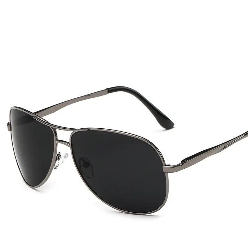 Men's Polarized UV400 Driving Sunglasses Gold Frame - Image 6
