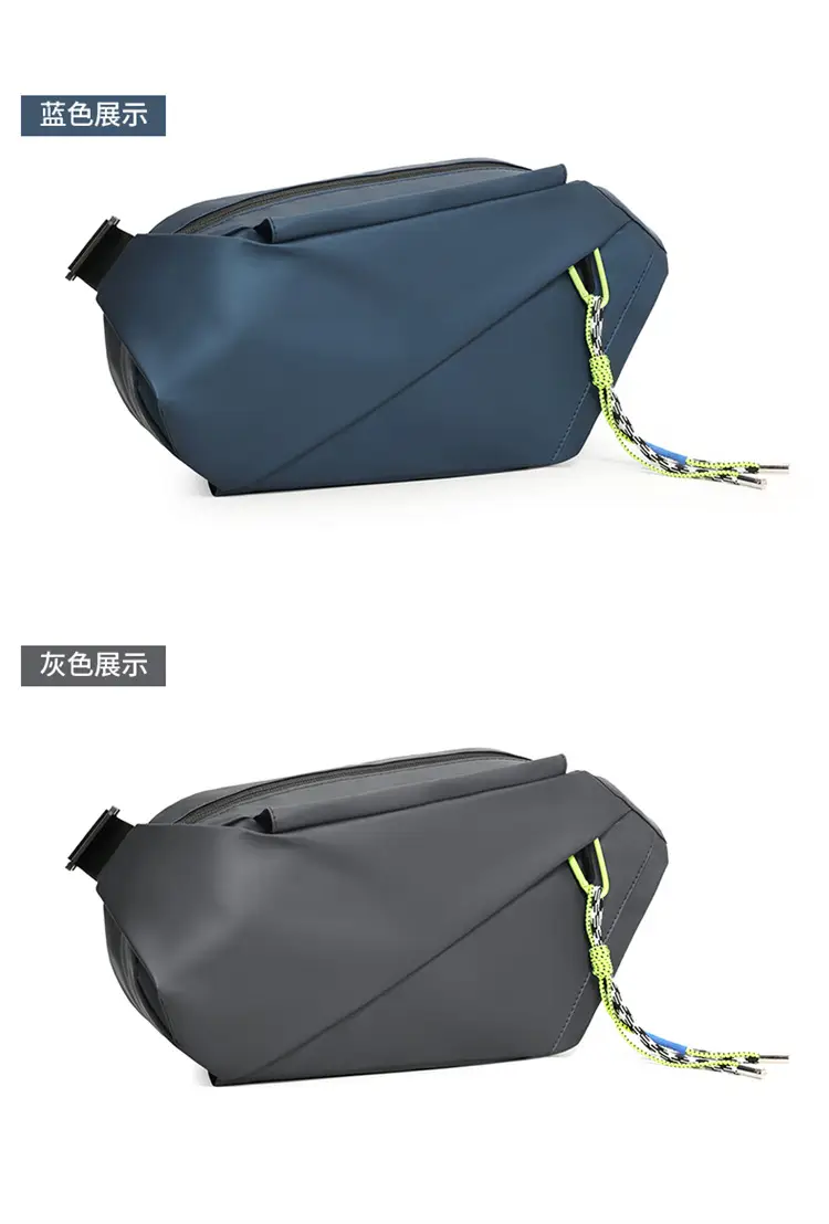 Men's Japanese Style Crossbody Bag Black Casual Sports — feature 16