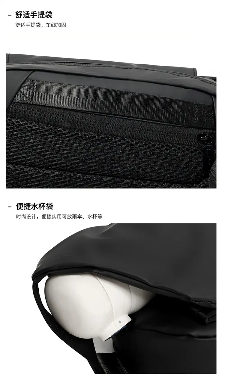 Men's Japanese Style Crossbody Bag Black Casual Sports — feature 23