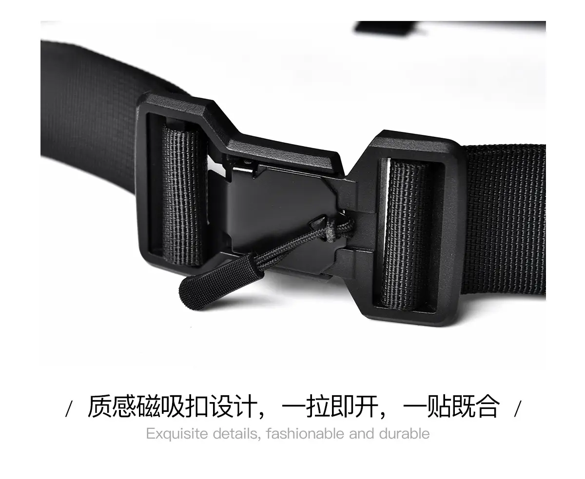 Men's Black Solid Crossbody Bag Casual Commuting Shoulder Bag — feature 9