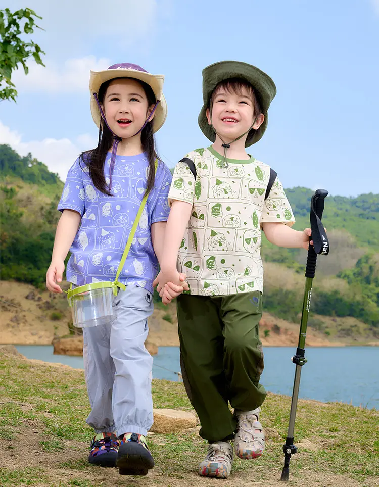 Kids Pure Cotton T-Shirt Short Sleeve Summer Wear — feature 15