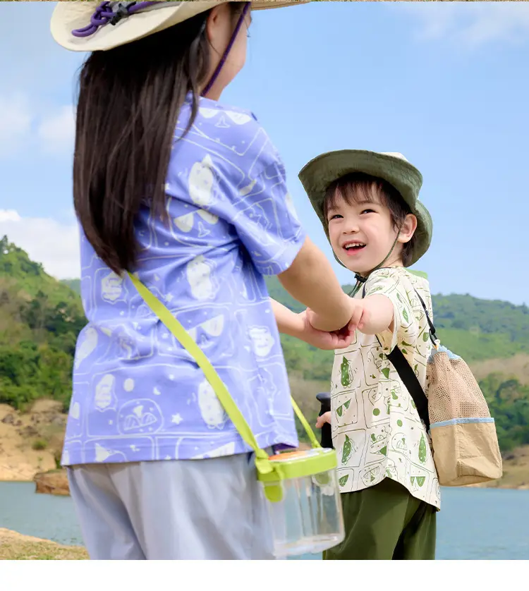 Kids Pure Cotton T-Shirt Short Sleeve Summer Wear — feature 16