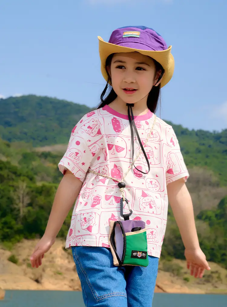 Kids Pure Cotton T-Shirt Short Sleeve Summer Wear — feature 18