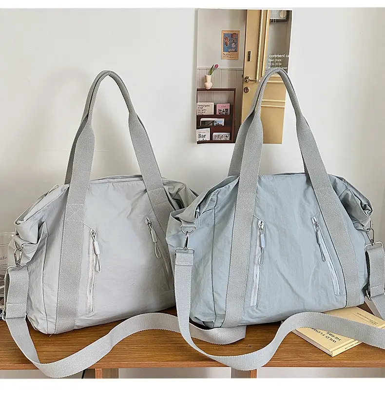 New Casual Korean Style Shoulder Bag Nylon Lightweight Large Capacity Travel Crossbody Bag — feature 10