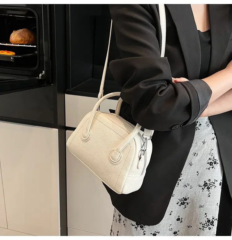 Pink Textured Shoulder Bag for Women 2025 — feature 14