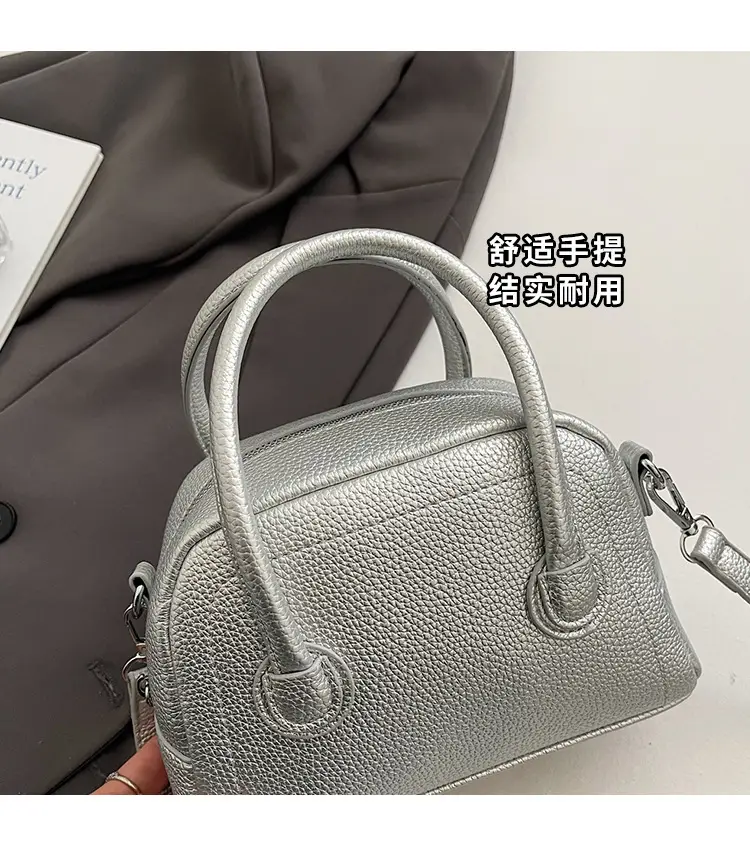 Pink Textured Shoulder Bag for Women 2025 — feature 4