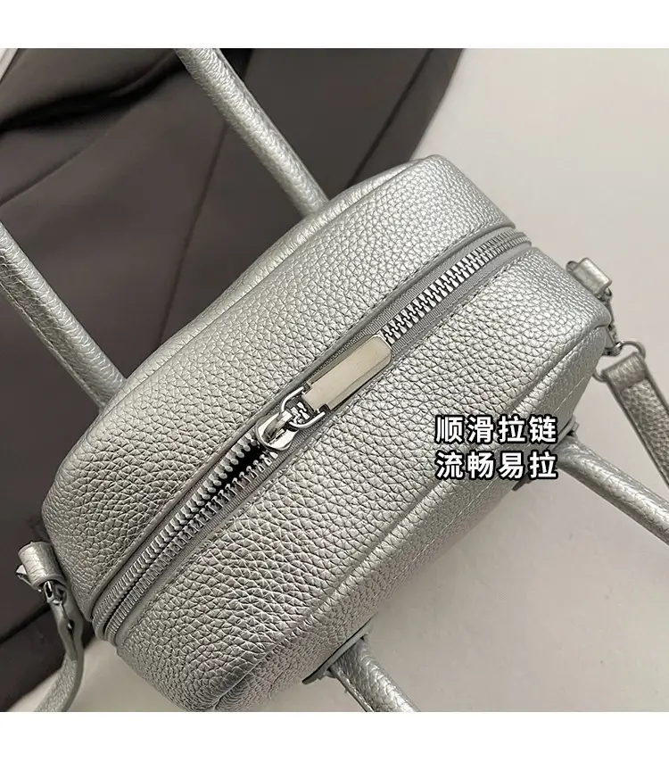 Pink Textured Shoulder Bag for Women 2025 — feature 6