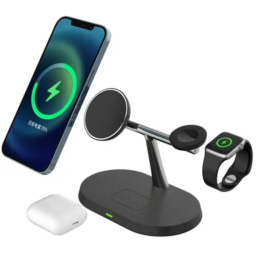 15W Magnetic Phone Charger for Car with LED Light — feature 10