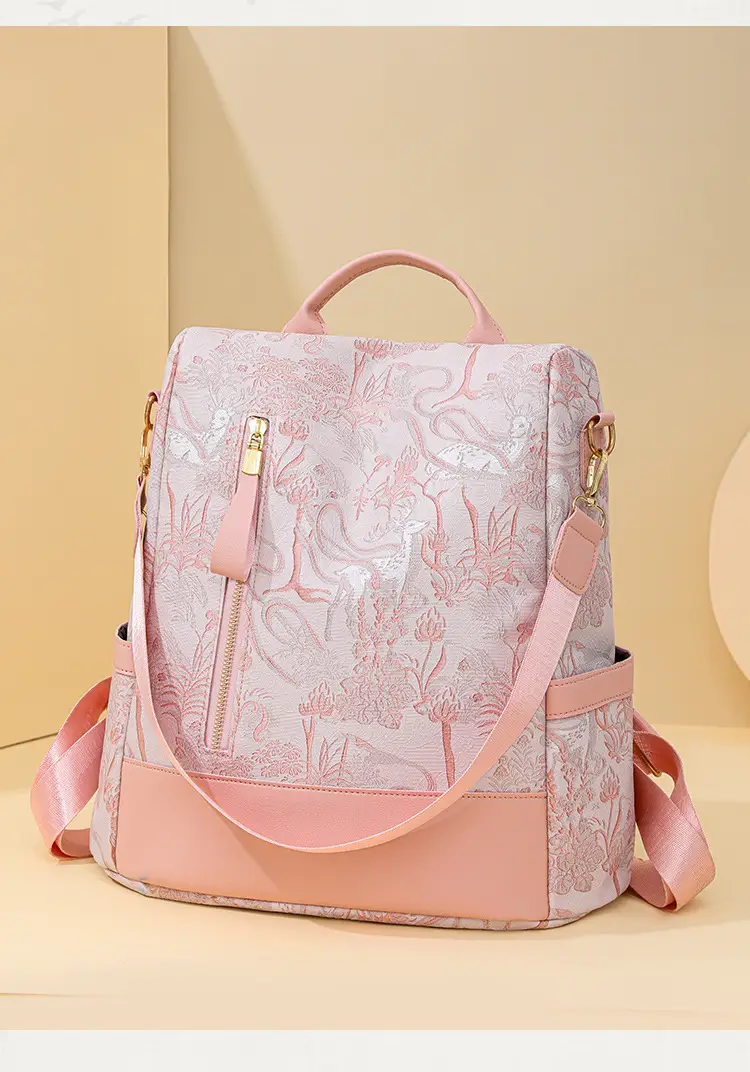 Printed Deer Backpack 2025 Fashion Large Capacity Waterproof — feature 14