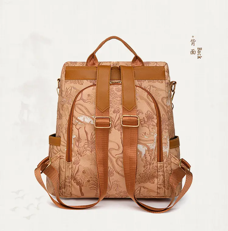 Printed Deer Backpack 2025 Fashion Large Capacity Waterproof — feature 28