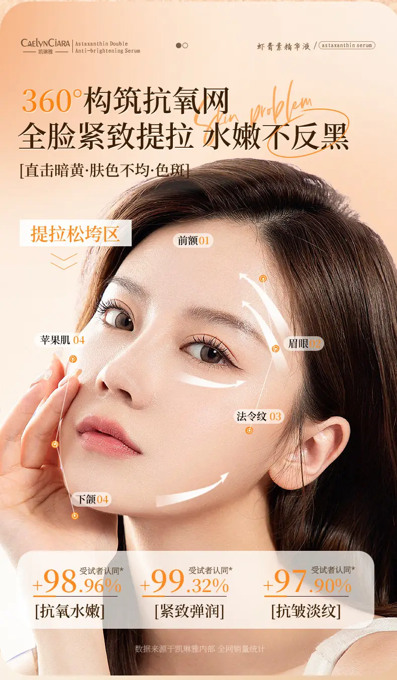 Kailin Ya Astaxanthin Anti-Brightening Essence for Women — feature 3