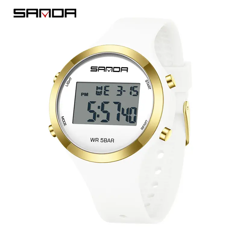Sanda Pink Digital Alarm Watch for Teenagers - Image 5