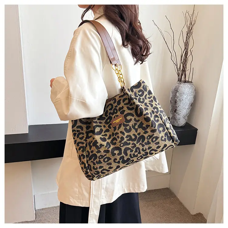 Leopard Print Women's Shoulder Bag Large Capacity — feature 29