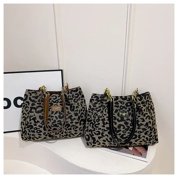 Leopard Print Women's Shoulder Bag Large Capacity — feature 34