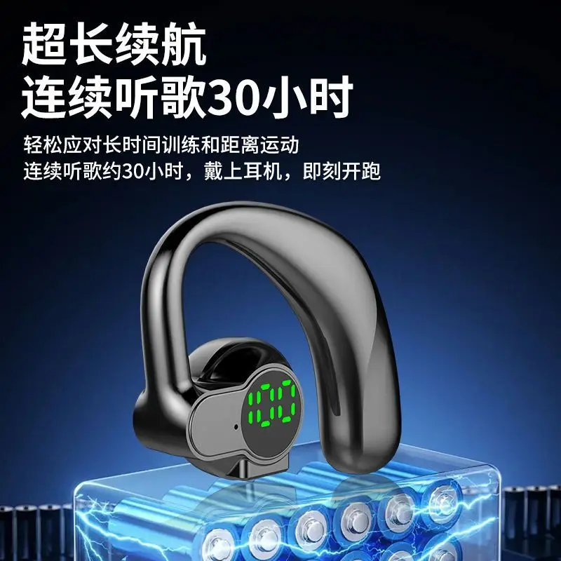 Bluetooth Headset with Digital Display & 10m Reach