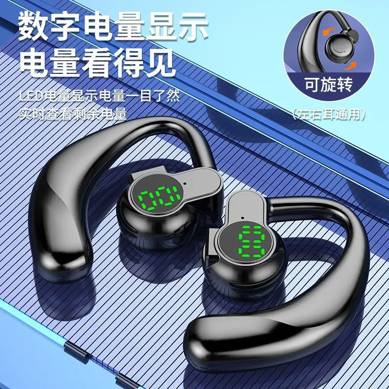 Bluetooth Headset with Digital Display & 10m Reach