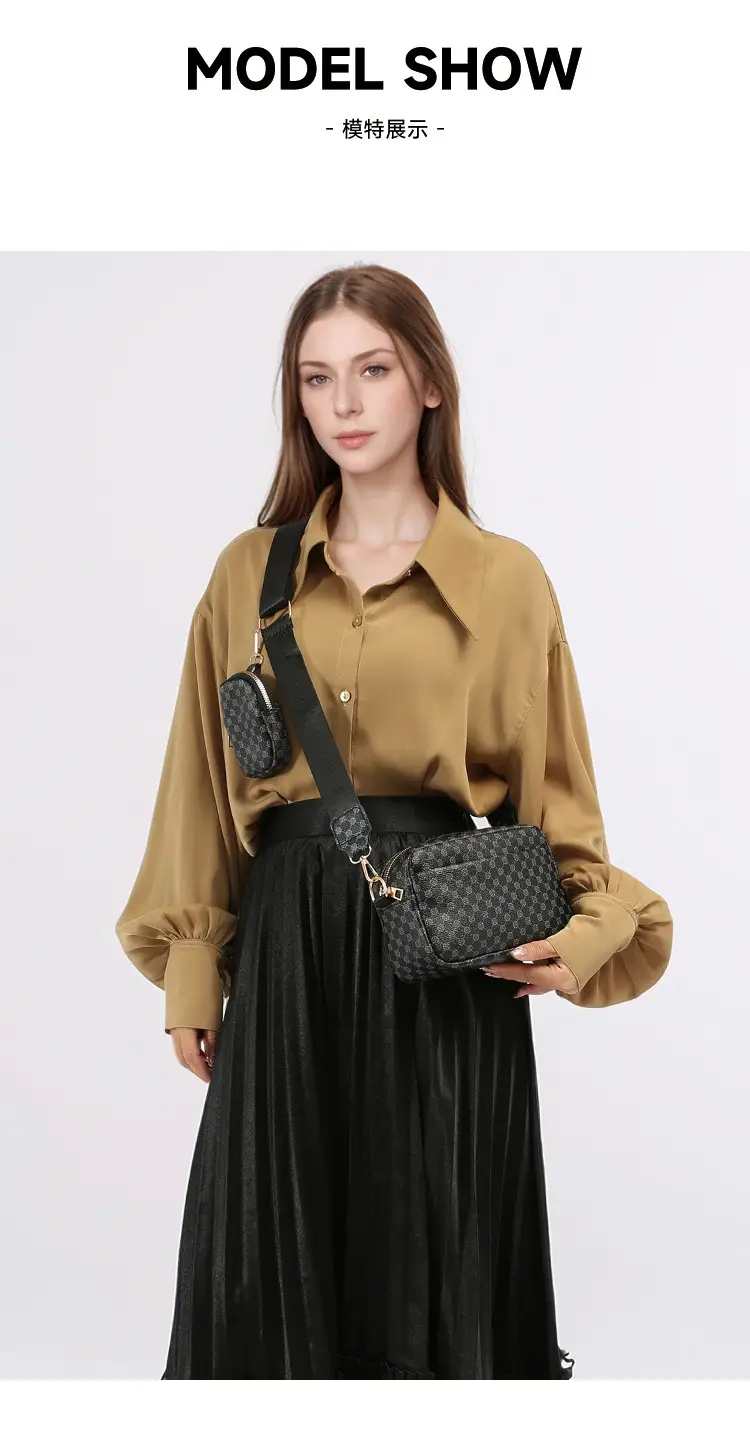 Women Vintage Printed Mini Purse Set Crossbody Bag — feature 10