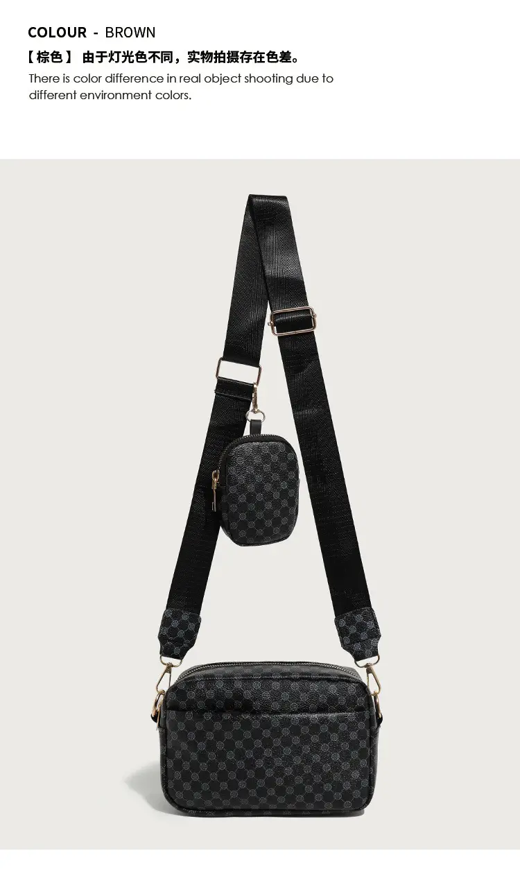 Women Vintage Printed Mini Purse Set Crossbody Bag — feature 14