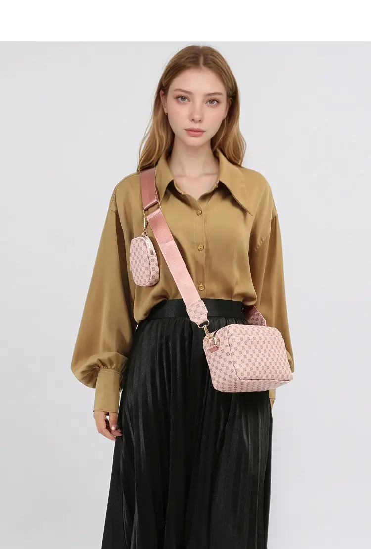 Women Vintage Printed Mini Purse Set Crossbody Bag — feature 18
