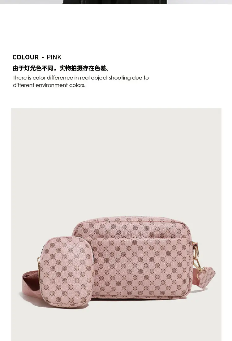 Women Vintage Printed Mini Purse Set Crossbody Bag — feature 19