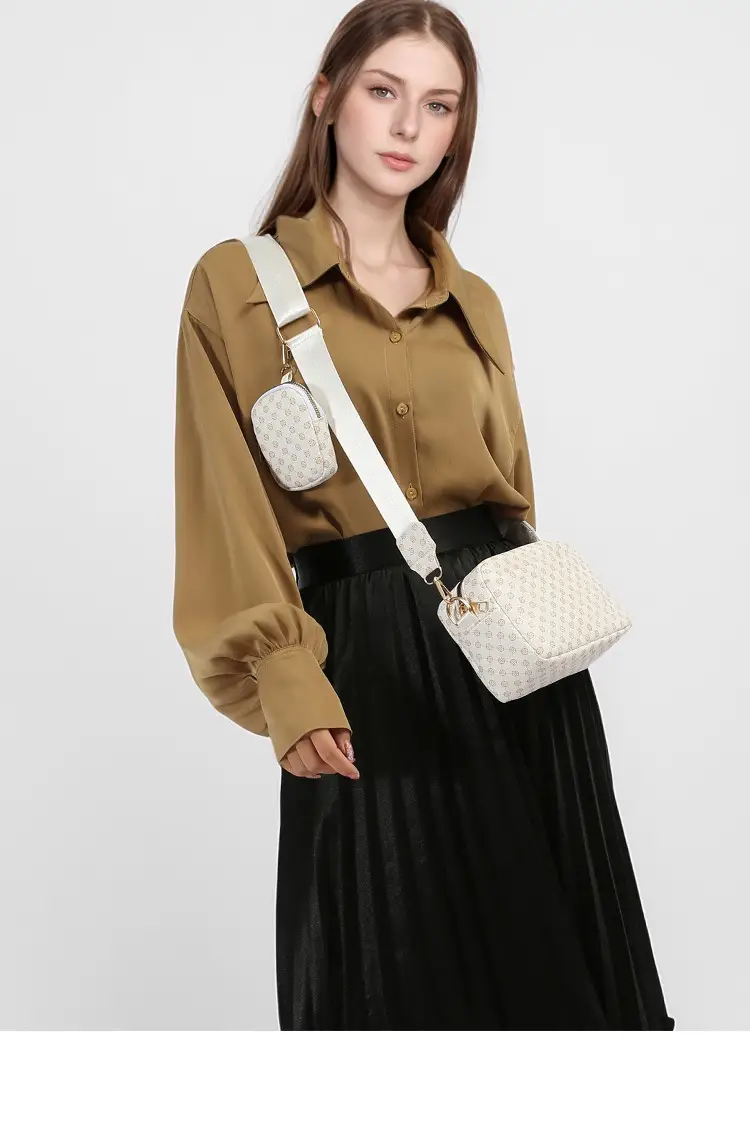 Women Vintage Printed Mini Purse Set Crossbody Bag — feature 24