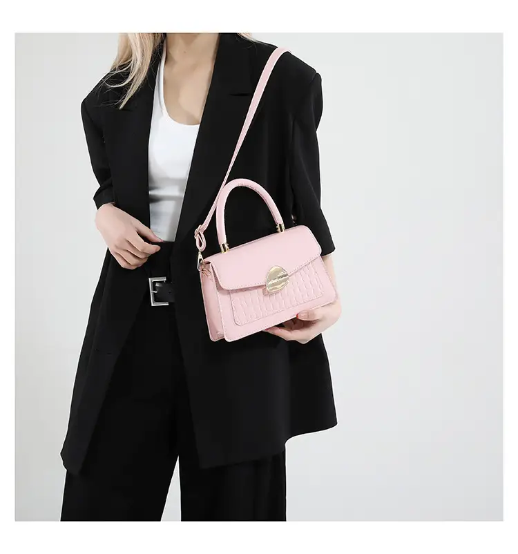Green Croc PU Shoulder Bag 2025 — feature 23
