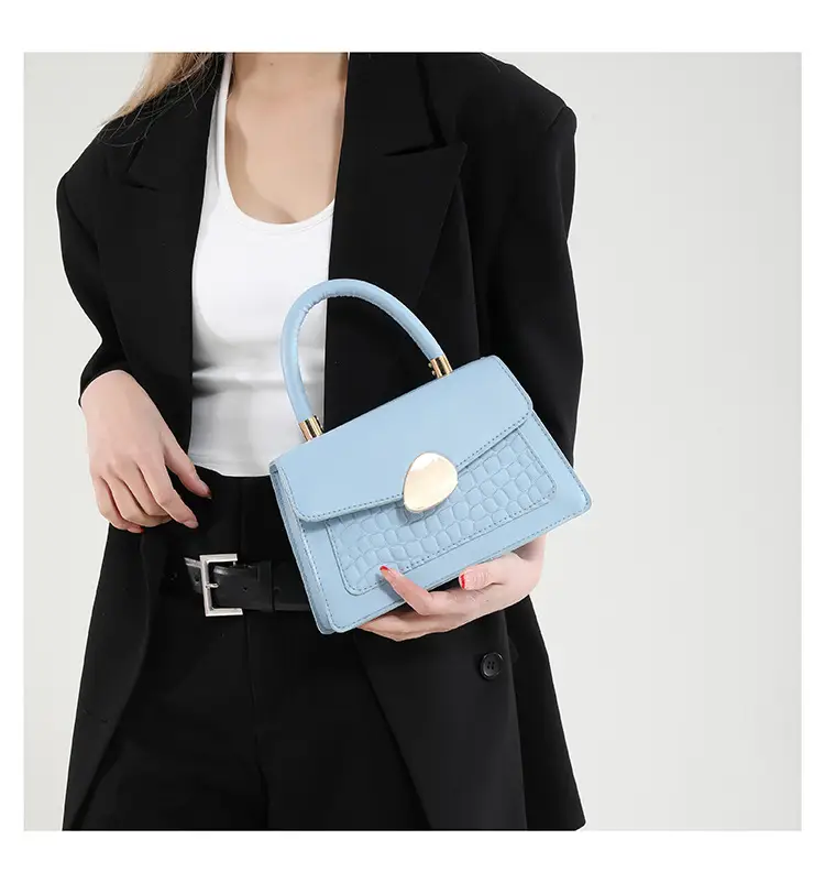 Green Croc PU Shoulder Bag 2025 — feature 27
