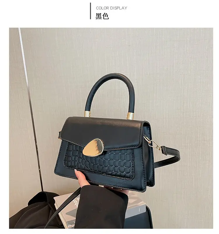Green Croc PU Shoulder Bag 2025 — feature 28