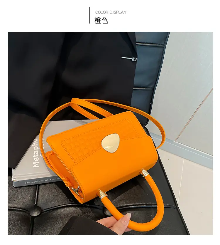 Green Croc PU Shoulder Bag 2025 — feature 33