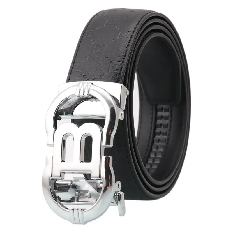 Hongsheng Automatic Belt Men's Genuine Leather Belt