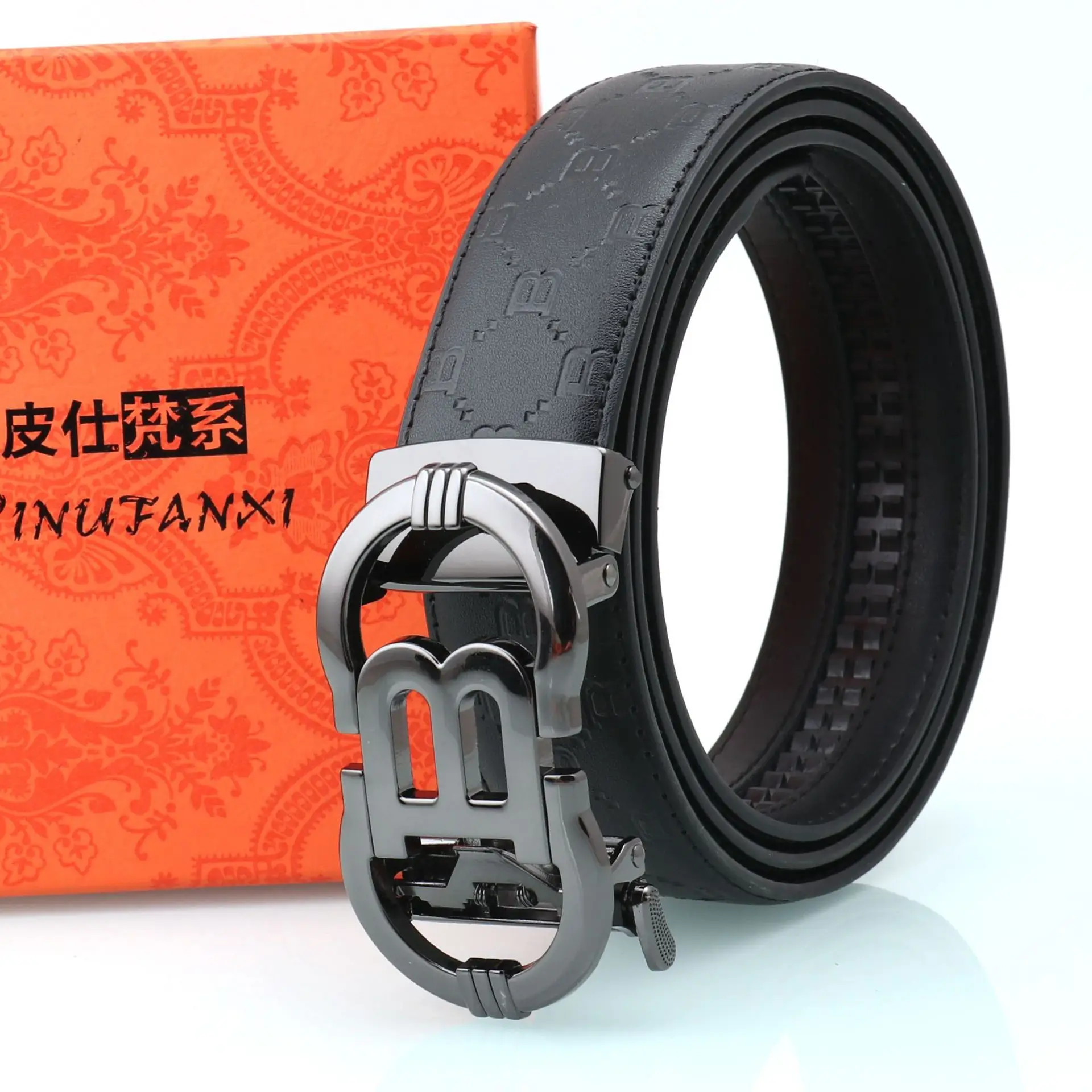 Hongsheng Automatic Belt Men's Genuine Leather Belt — feature 12