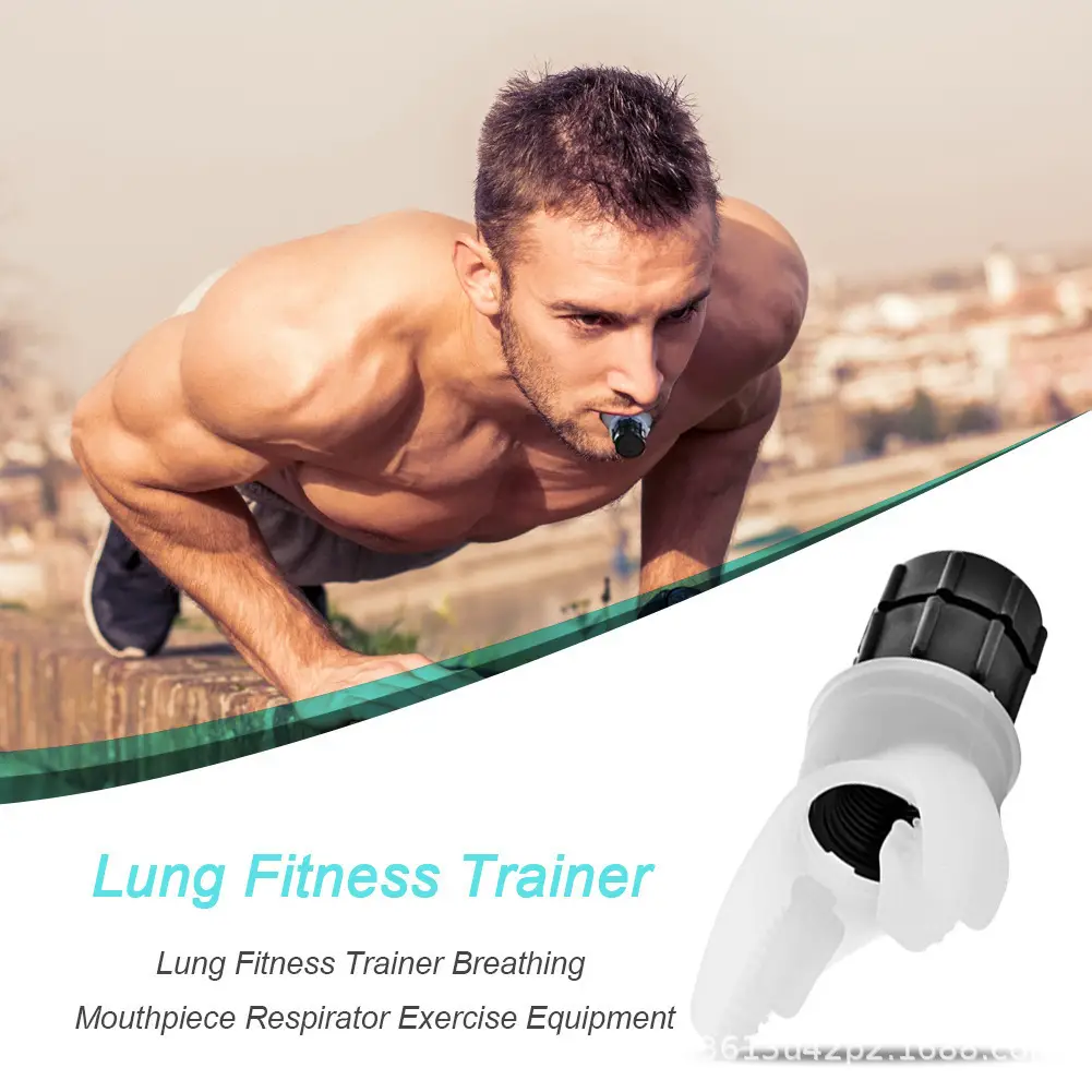 Silicone Mouthpiece Respirator Exercise Equipment for Fitness — feature 3
