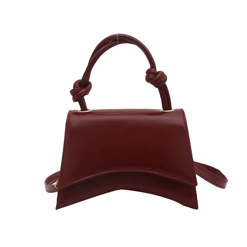 White Patent Leather Shoulder Bag for Women 2025 Spring Summer - Image 8