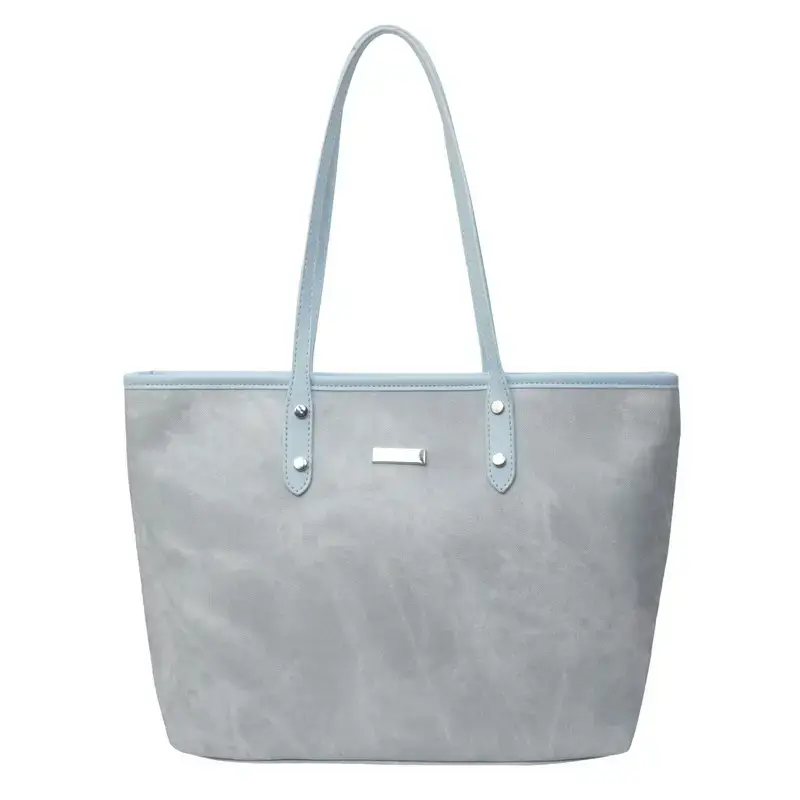 Women's Beige Large Capacity Shoulder Tote Bag 2025 - Image 9