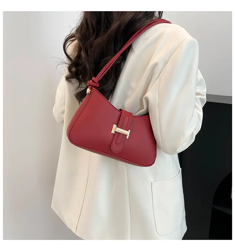 Women's Tan Crossbody Bag with Silver Clasp — feature 16