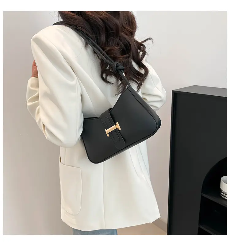 Women's Tan Crossbody Bag with Silver Clasp — feature 22