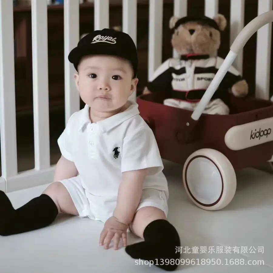 Baby Boy Short Sleeve Polo Shirt Summer Wear — feature 5